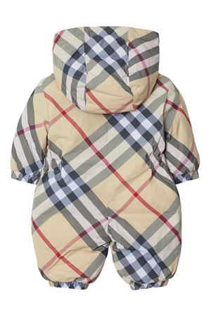 beige polyamide puffer suit BURBERRY KIDS | 8088754A2205